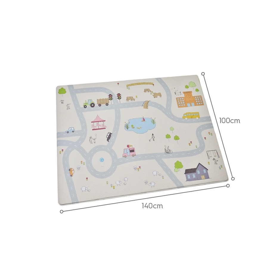 Tappeto per bambini - piccola città