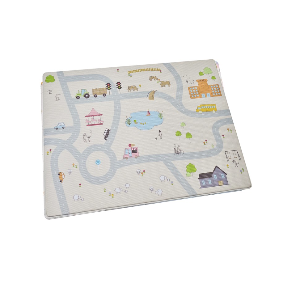 Tappeto per bambini - piccola città