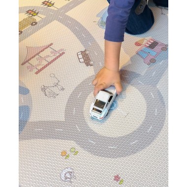 Tappeto per bambini - piccola città