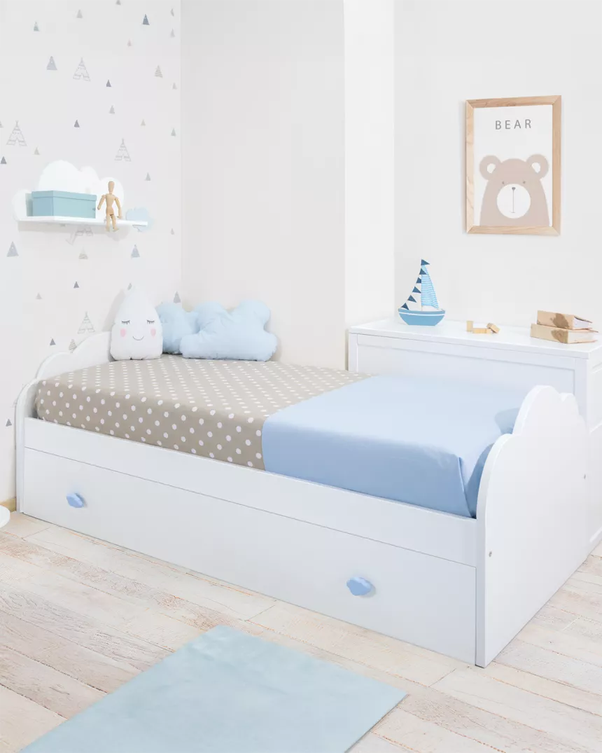 Letto estraibile Nuvola - Consegna gratuita