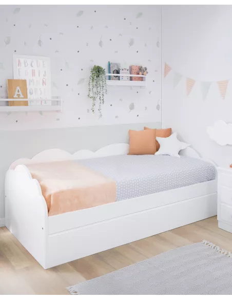 Letto estraibile Nuvola - Consegna gratuita