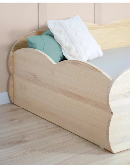 Letto Montessori Nuvola legno naturale - Consegna gratuita