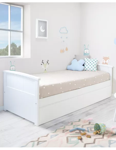 Letto estraibile Curvo - Consegna gratuita