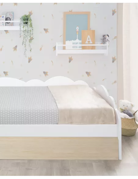Letto estraibile nuvola nordico - Consegna gratuita