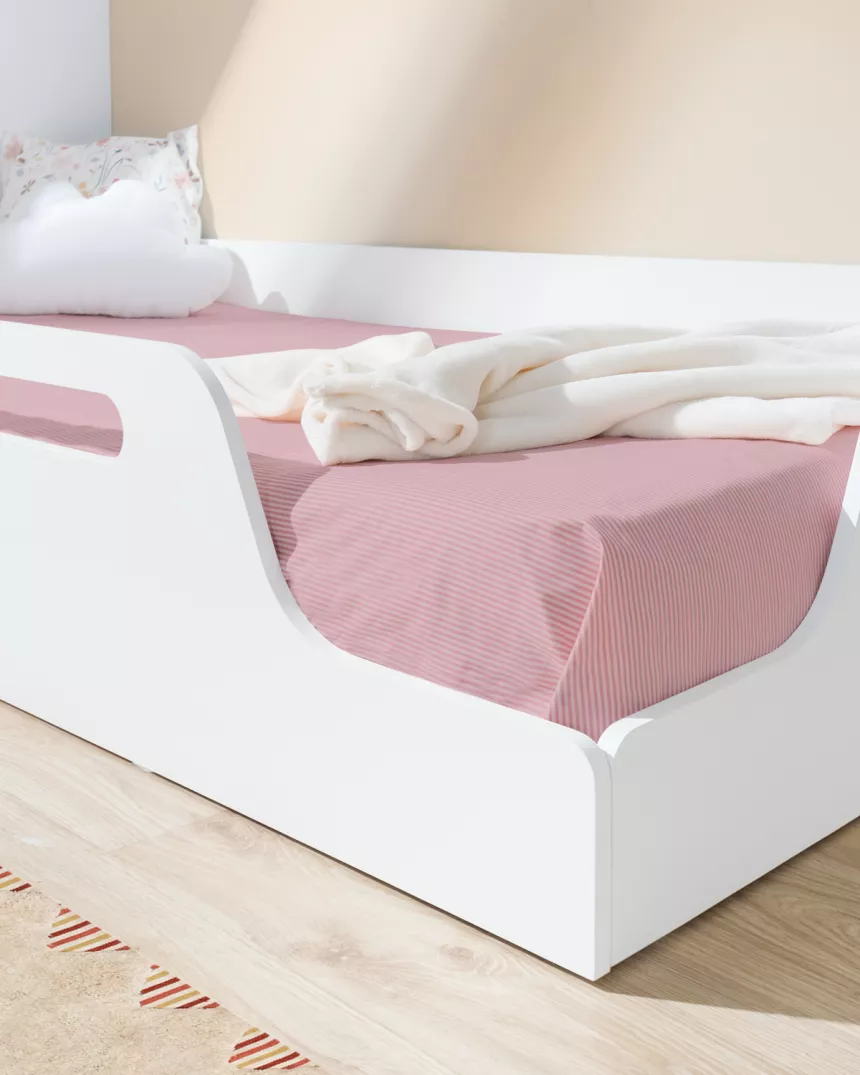 Letto Montessori bianco ECO 190