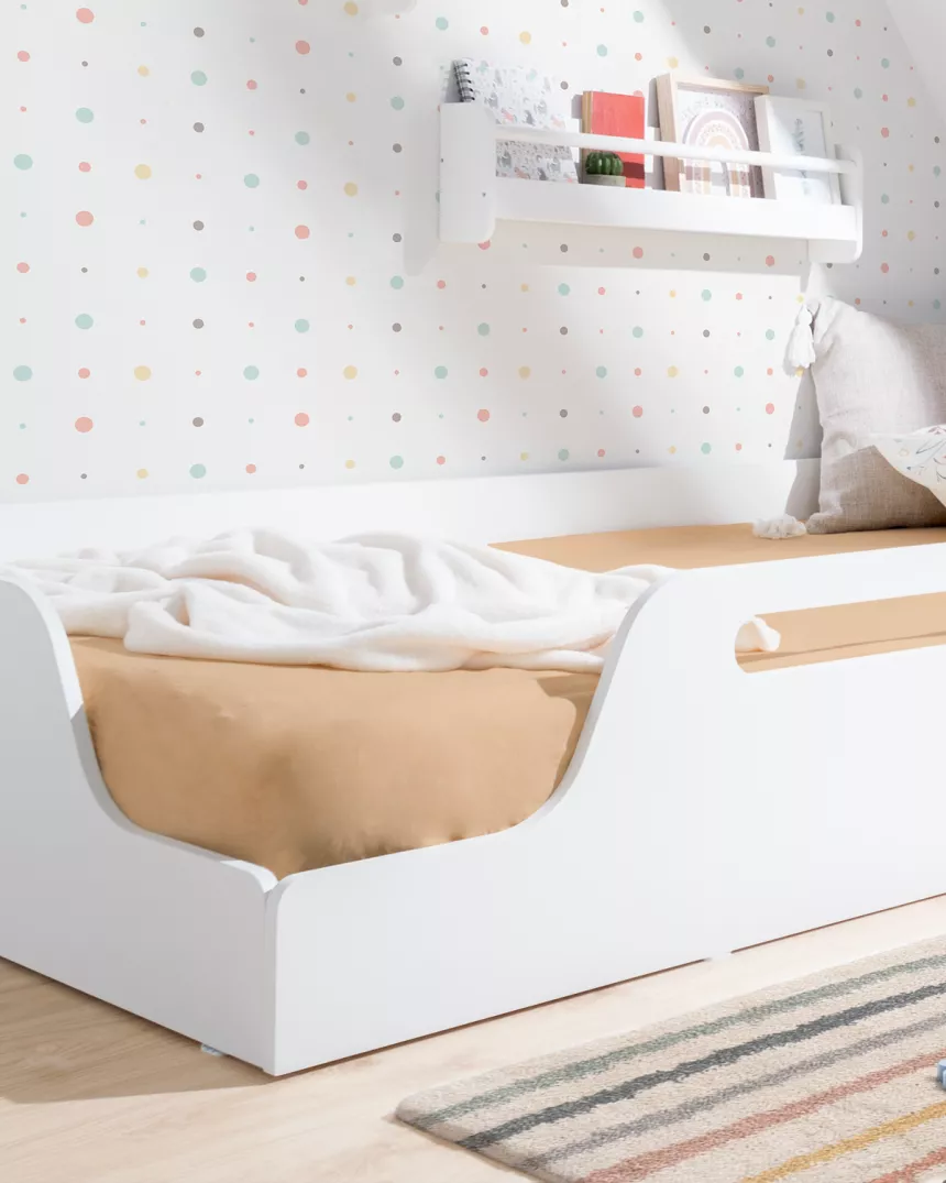 Letto Montessori bianco ECO 190