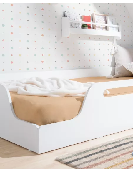 Letto Montessori bianco ECO 190