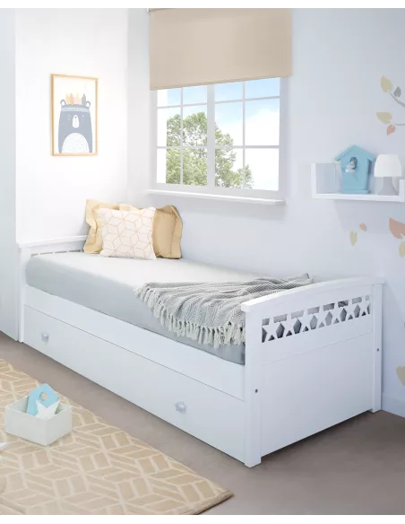 Letto estraibile Stelle - Consegna gratuita