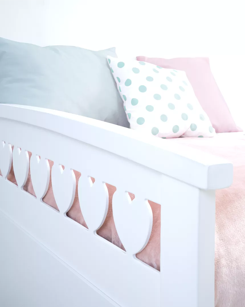 Letto estraibile Cuori - Consegna gratuita