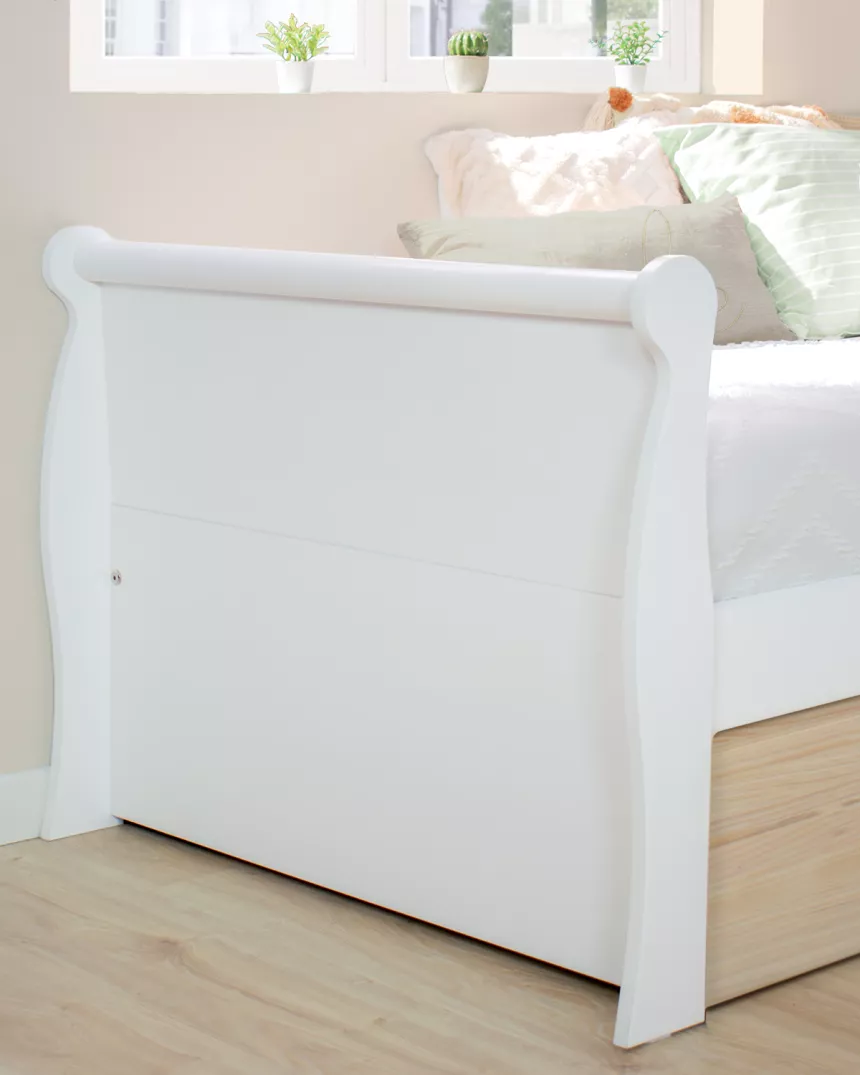 Letto estraibile gondola nordico - Consegna gratuita