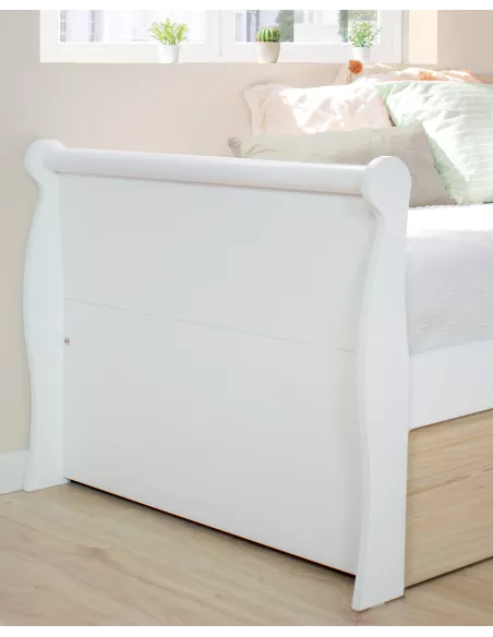 Letto estraibile gondola nordico - Consegna gratuita