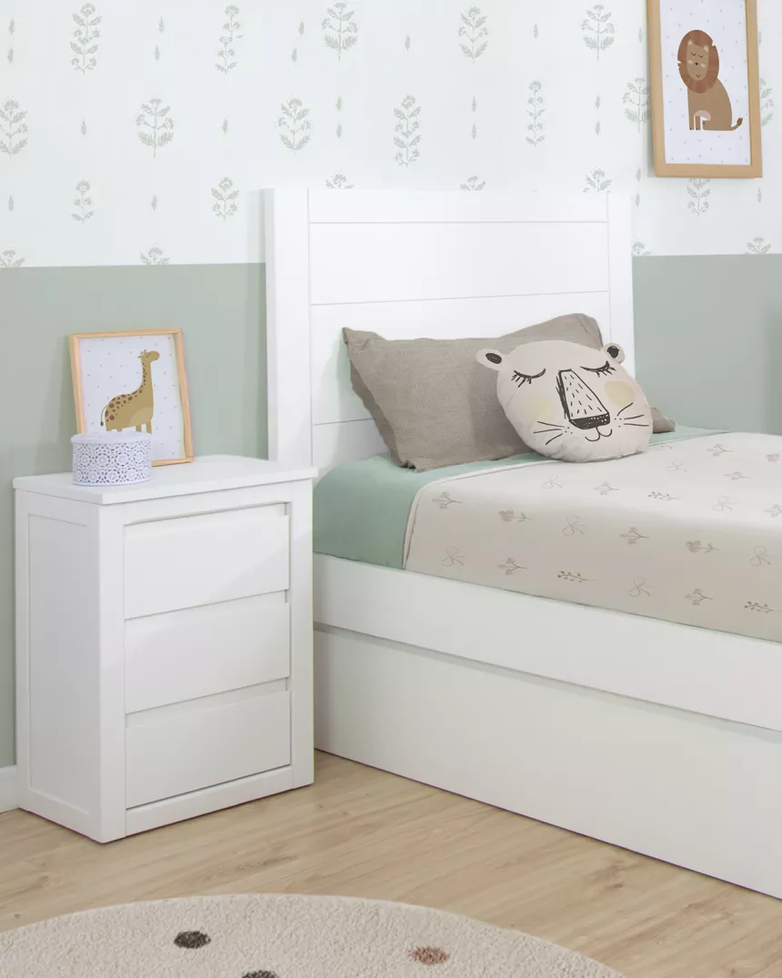 Letto estraibile Lineare pediera bassa - Consegna gratuita