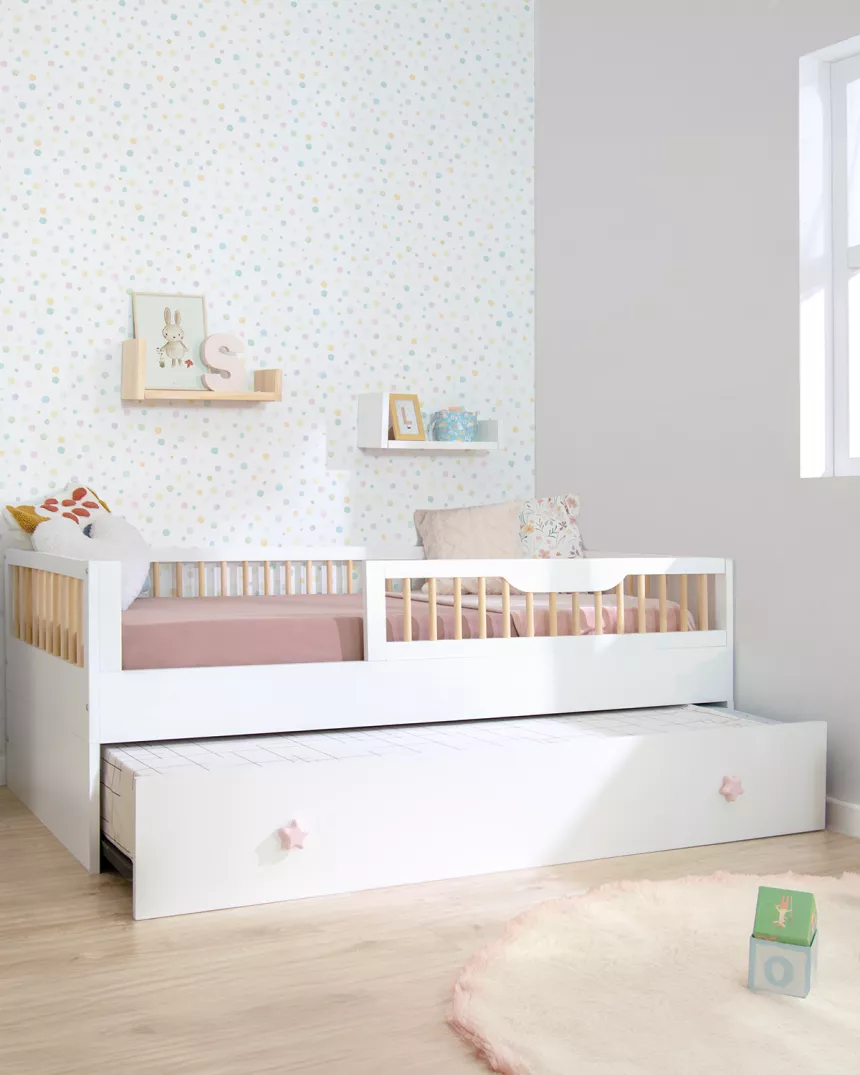 SET letto montessori sofia con kit evolutivo 2
