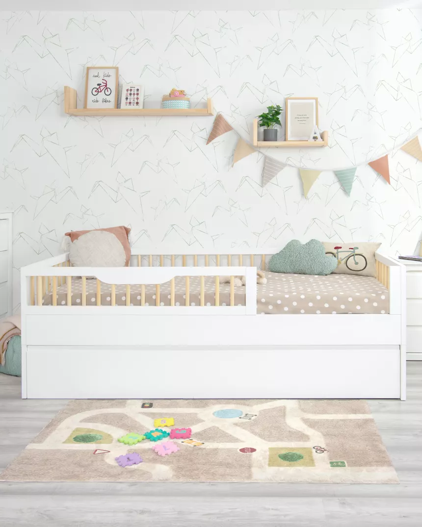 SET letto montessori sofia con kit evolutivo