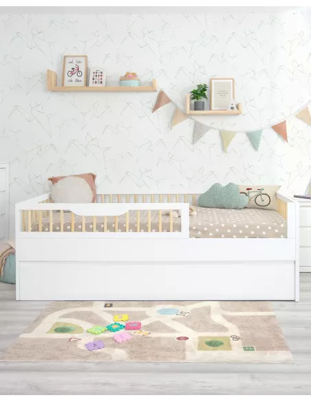 SET letto montessori sofia con kit evolutivo