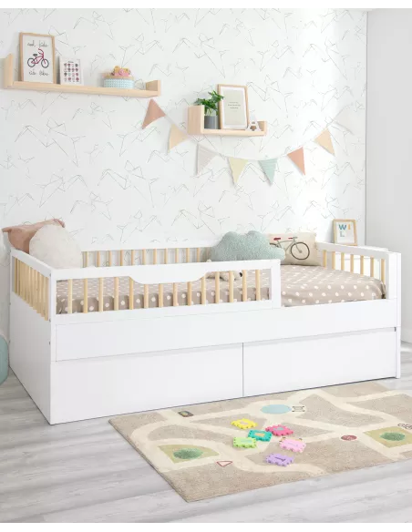 SET letto montessori sofia con kit evolutivo