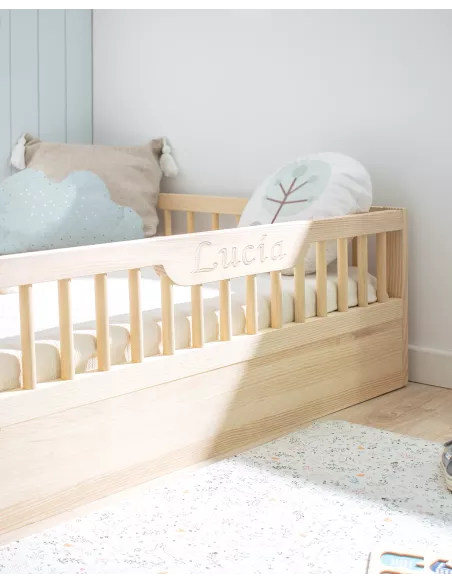 Letto montessori evolutivo Sofia naturale - Consegna gratuita