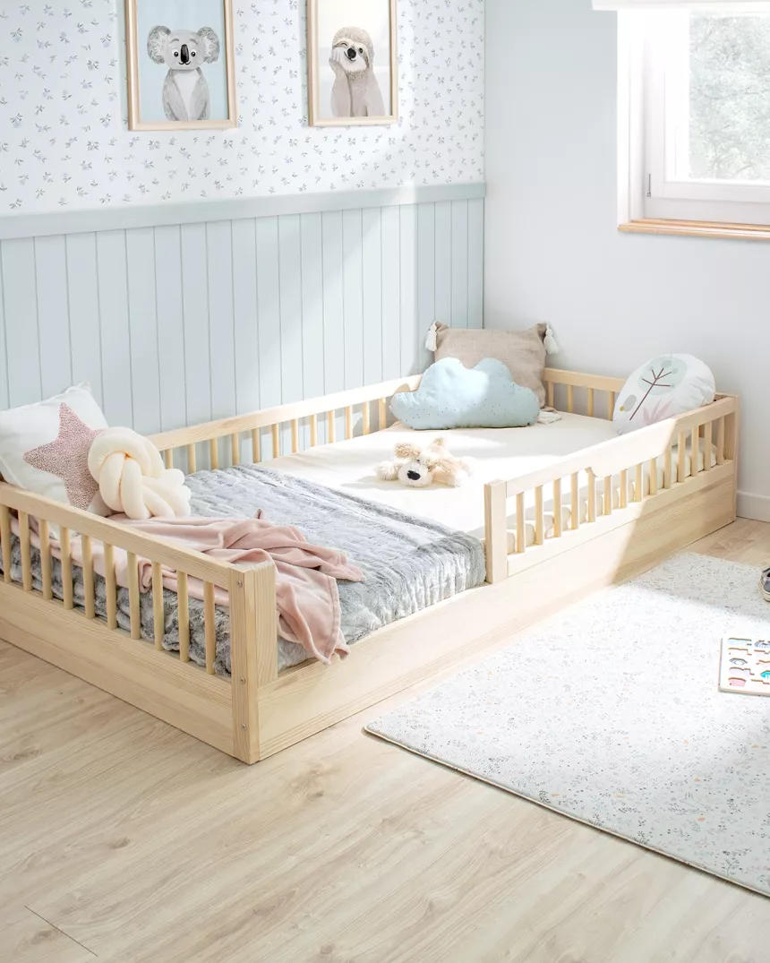 Letto montessori evolutivo Sofia naturale - Consegna gratuita