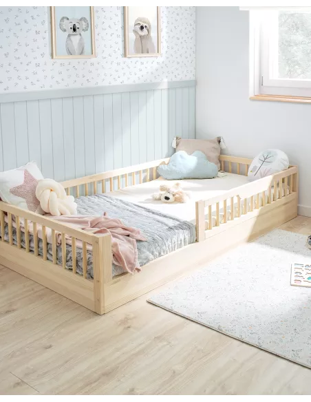 Letto montessori evolutivo Sofia naturale - Consegna gratuita