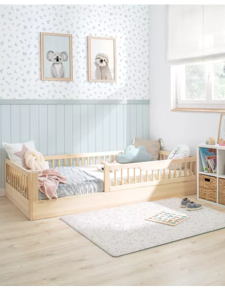 Letto montessori evolutivo Sofia naturale - Consegna gratuita