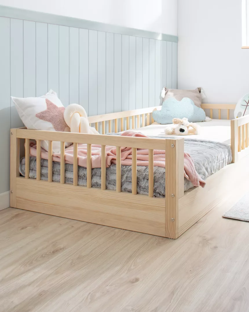 Letto montessori evolutivo Sofia naturale - Consegna gratuita