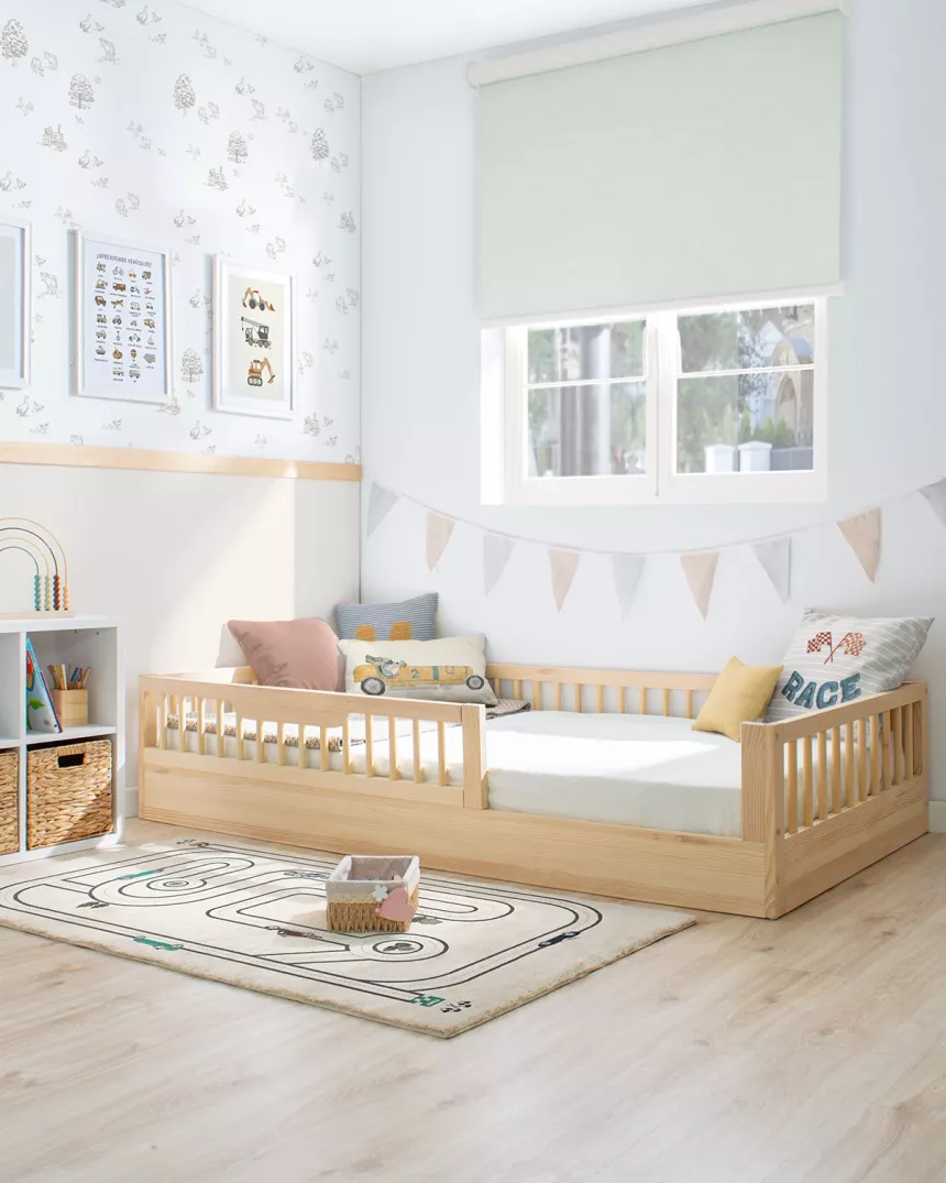 Letto montessori evolutivo Sofia naturale - Consegna gratuita 2