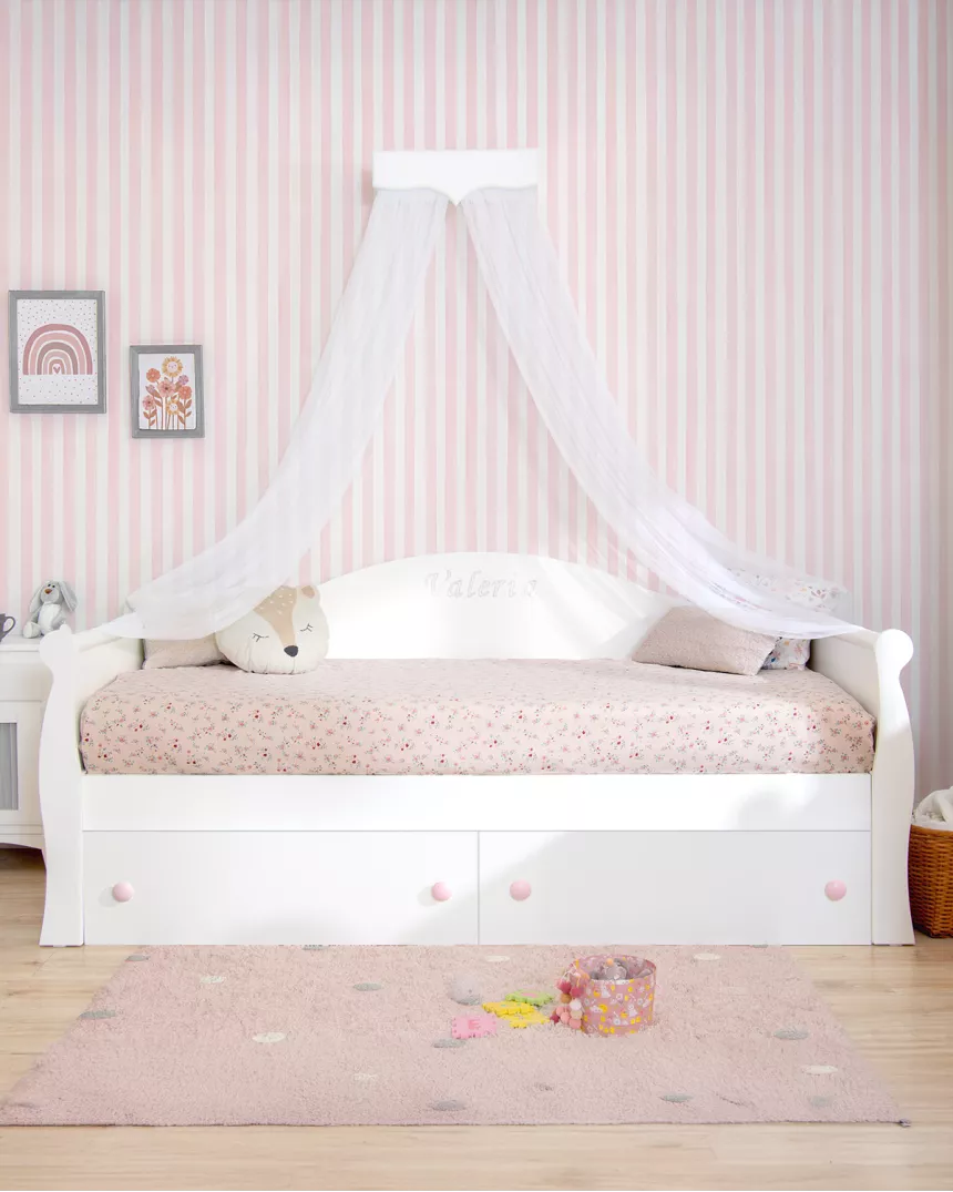 Letto per bambine con cassetti Gondola  - Consegna gratuita