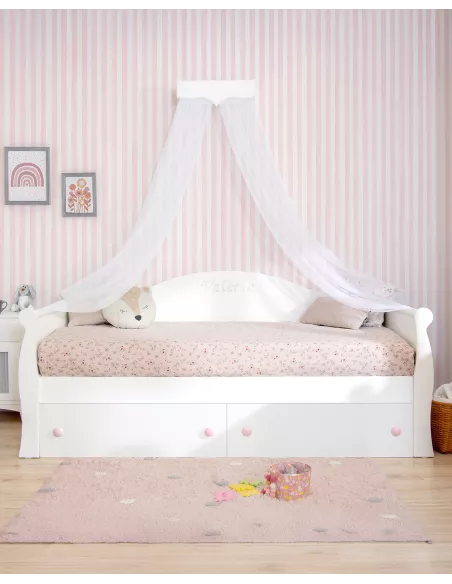 Letto per bambine con cassetti Gondola  - Consegna gratuita