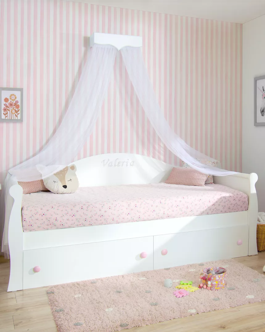 Letto per bambine con cassetti Gondola  - Consegna gratuita