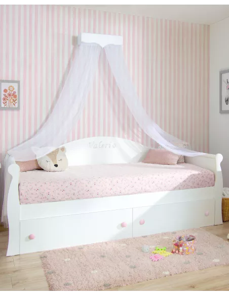 Letto per bambine con cassetti Gondola  - Consegna gratuita