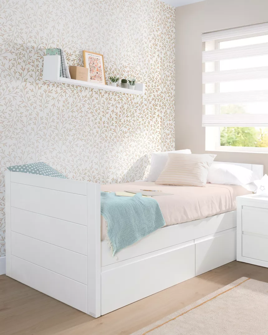 Letto con cassetti Lineare - Consegna gratuita