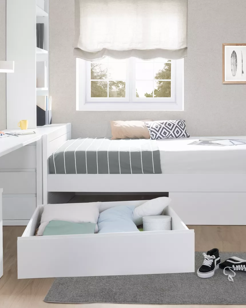 Letto con cassetti Lineare - Consegna gratuita