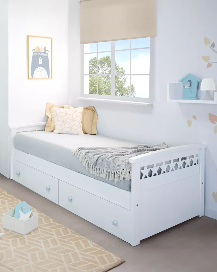 Letto con cassetti Stelle - Consegna gratuita