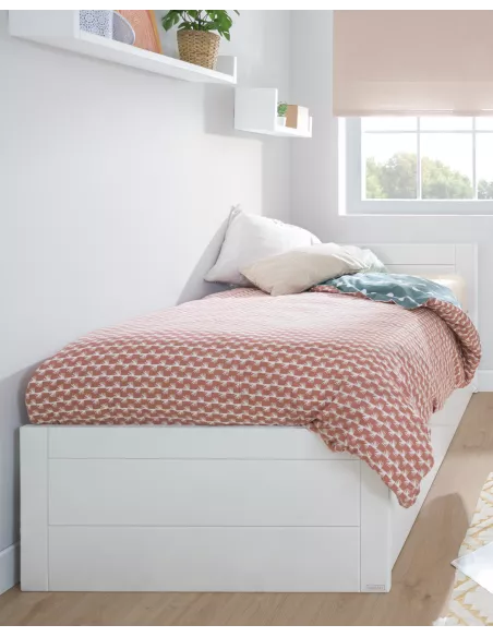 Letto con cassetti Lineare bassa - Consegna gratuita