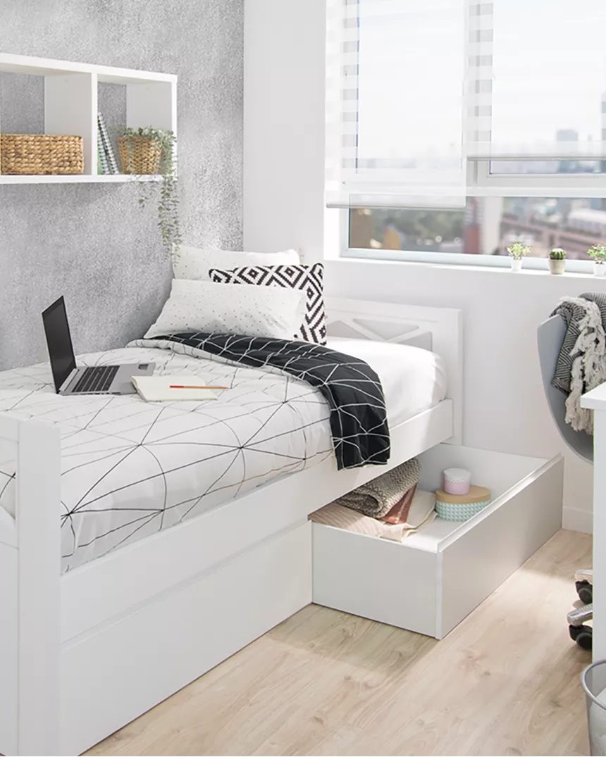 Letto con cassetti Croce - Consegna gratuita