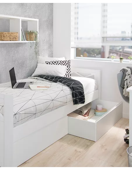 Letto con cassetti Croce - Consegna gratuita