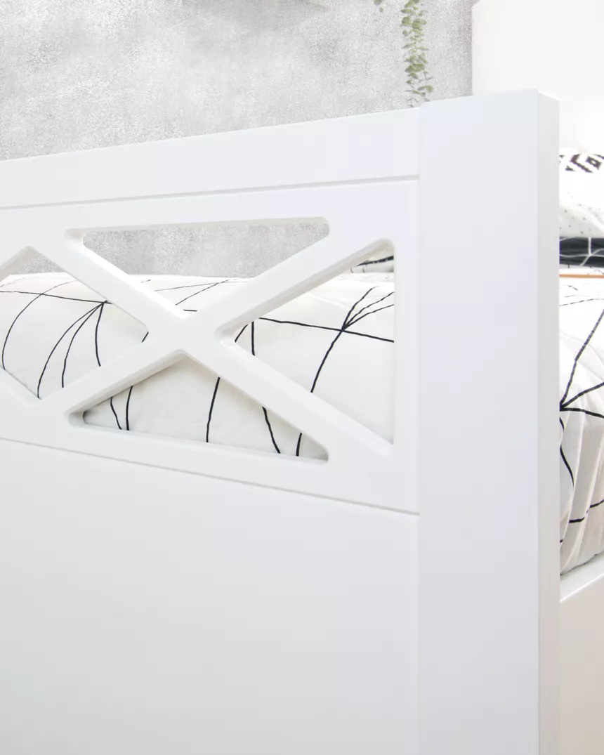 Letto con cassetti Croce - Consegna gratuita