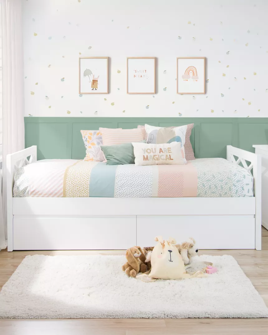 Letto con cassetti Croce - Consegna gratuita