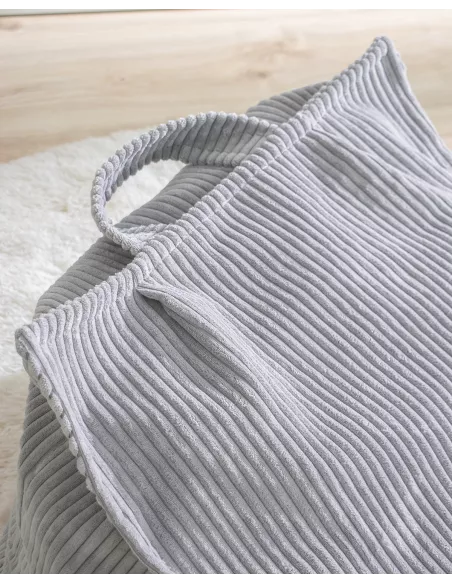 Pouf poltrona griogio - Decorazione cameretta per bambini