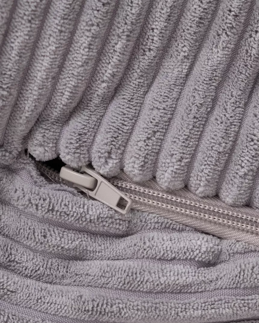 Pouf a sacco orsetto grigio per bambini - consegna gratuita