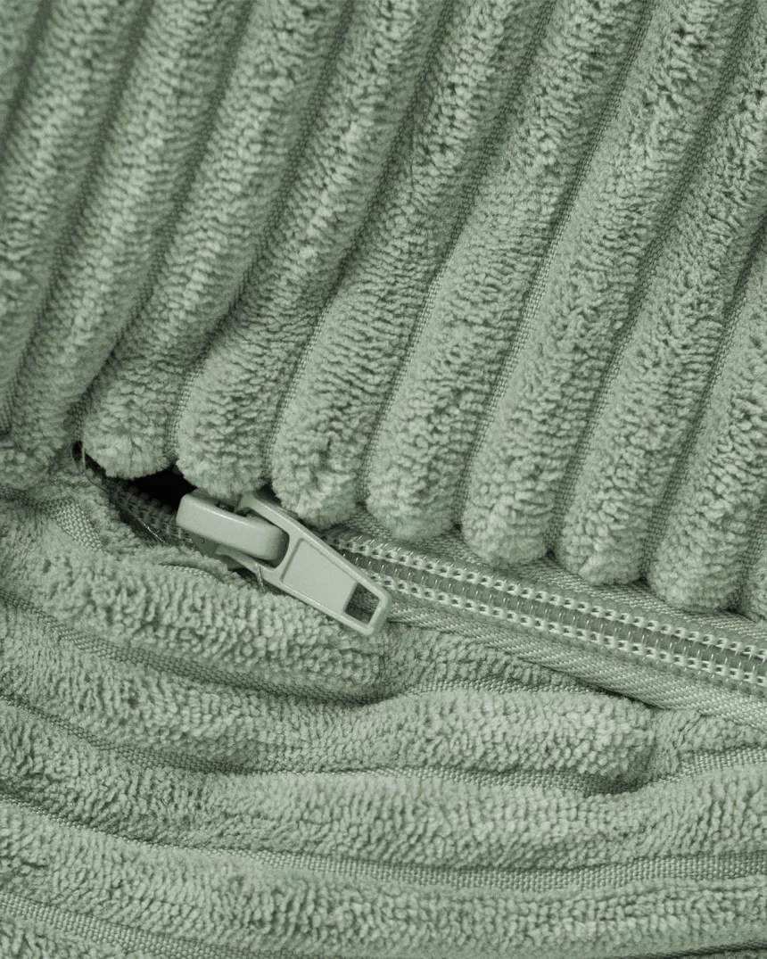 Pouf a sacco orsetto verde per bambini - consegna gratuita