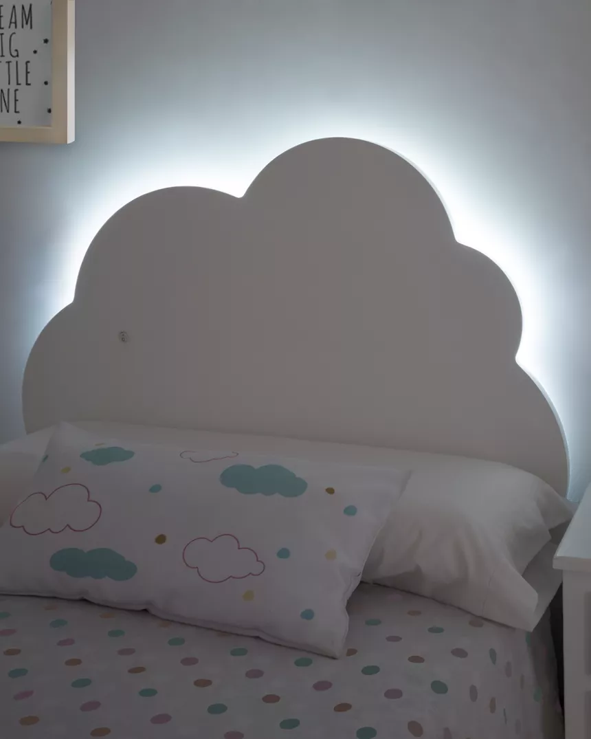 Testiera nuvola luce - Consegna gratuita