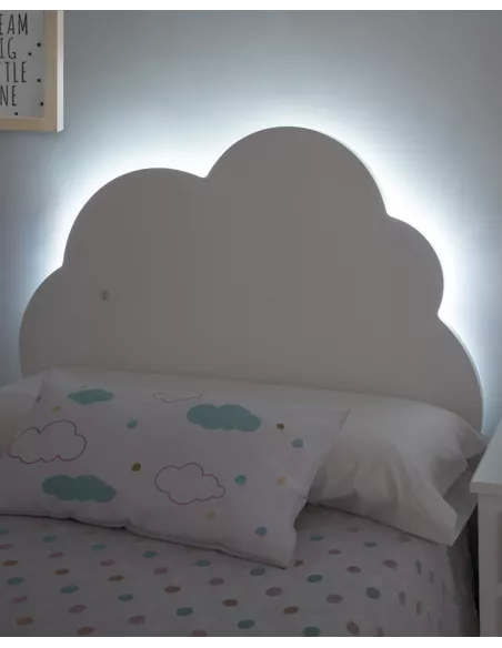 Testiera nuvola luce - Consegna gratuita