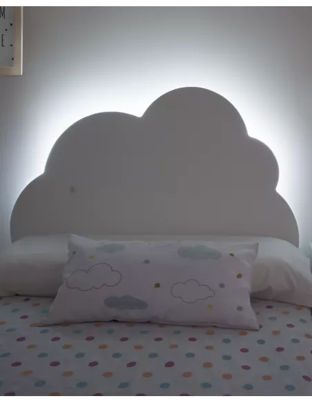 Testiera nuvola luce - Consegna gratuita