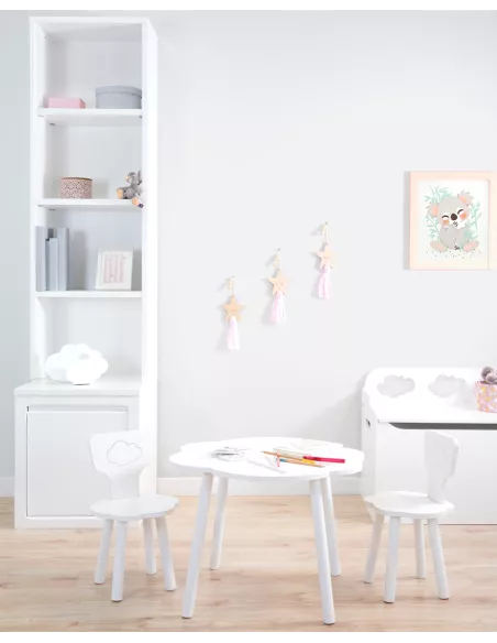 Tavolino con sedie Nuvola - Consegna gratuita