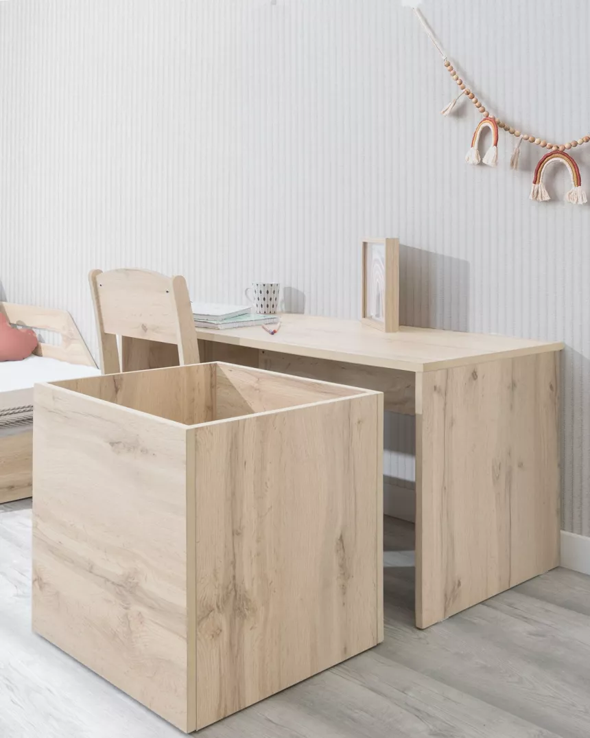 Tavolo montessori con contenitore Basic - Consegna gratuita