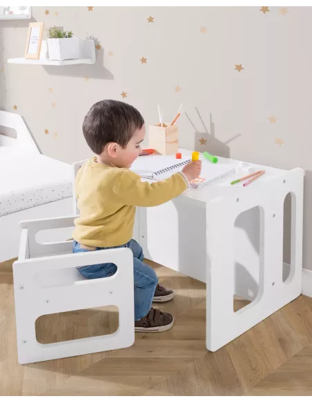 Tavolino con sedia evolutivo