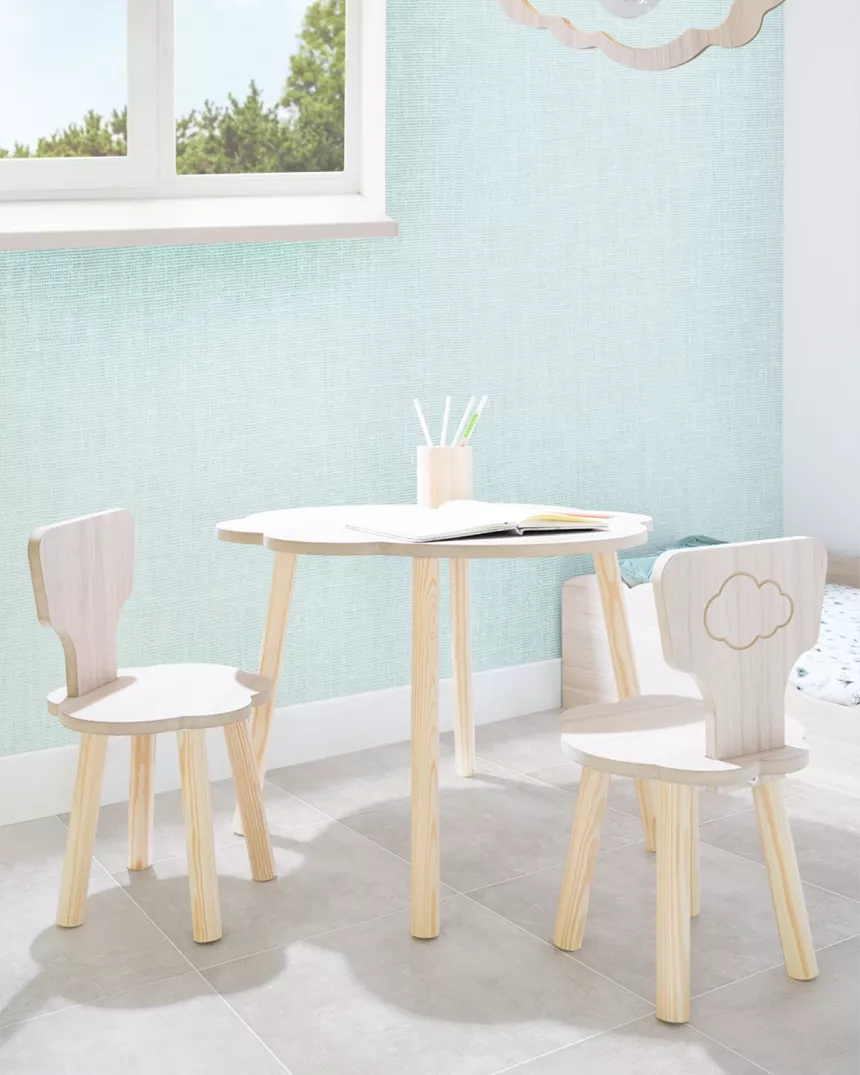 Tavolino con sedie nuvola - Basic - Consegna gratuita
