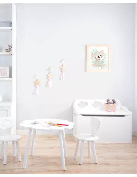 Contenitore portagiochi nuvole - Consegna gratuita