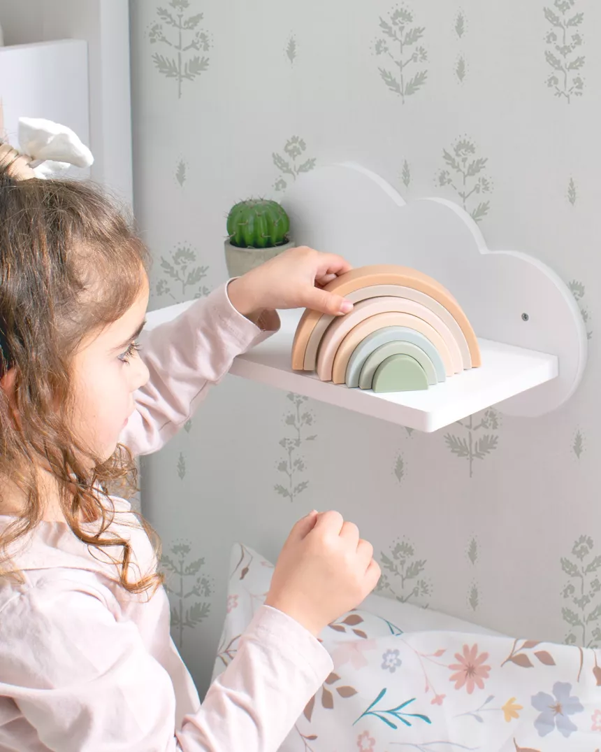 Mensola bianca da parete Nuvola - Acquisto sicuro 2